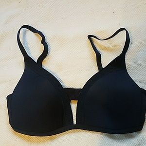 NWOT Lindex navy blue non underwire bra